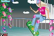 Crazy Skate Board Girl Dress Up