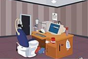 Computer Toilet Room Escape